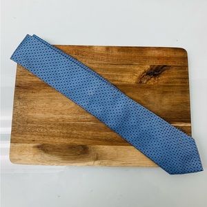 Boss Hugo Boss Blue Patterned 100% Silk Tie
